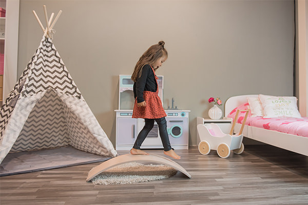 Stevig board van 3,3 kg.