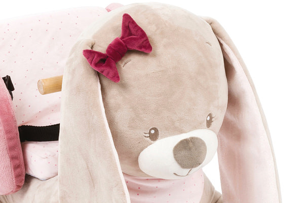 Heerlijk zachte pluche bekleding.