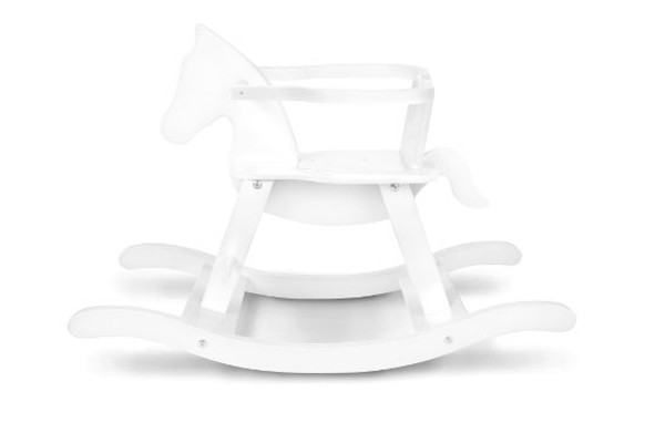 Pinolino wit hobbelpaard met beugel