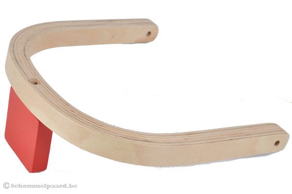 De veiligheidsbeugel is simpel te plaatsen.