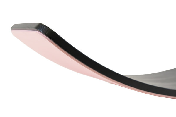 Met roze beschermmat (nog op te plakken)