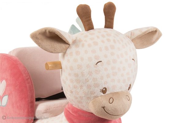 Heerlijk zacht pluche bekleding.