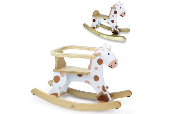 Met opzetstukje op het zadel tegen glijden.