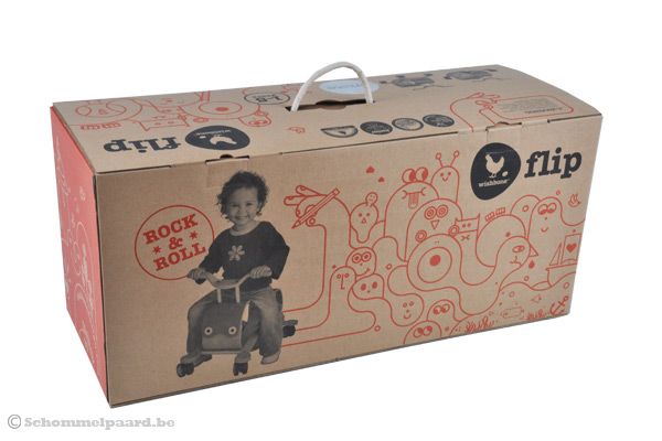 Verpakking van de Wishbonebike Flip 2 in 1.