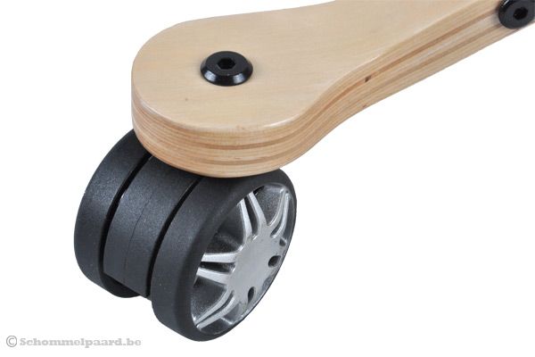 Wielen geschikt voor gebruik binnen.