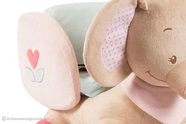 Met veiligheidsriempje.